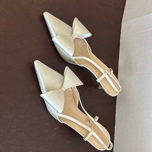 Kate Spade Satin dressy heels.